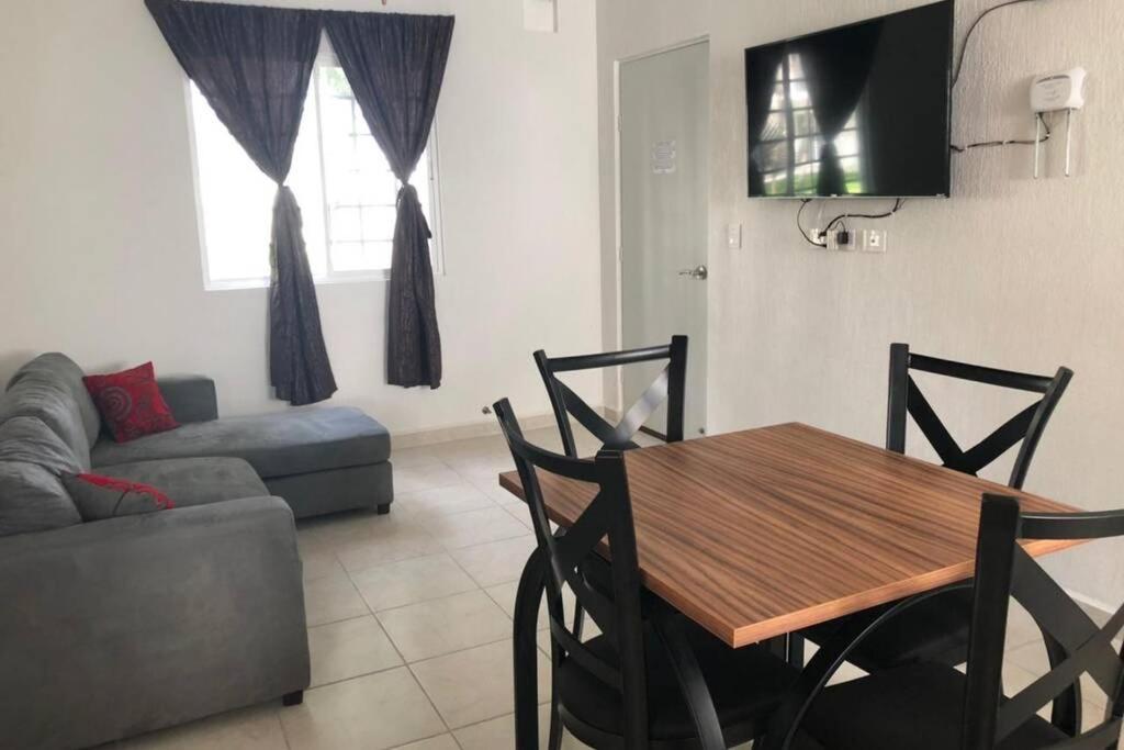 Vive Tus Vacaciones, Depa Nuevo Playa Del Carmen Apartment Luaran gambar