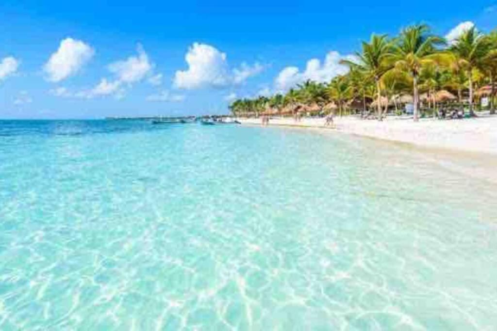 Vive Tus Vacaciones, Depa Nuevo Playa Del Carmen Apartment Luaran gambar