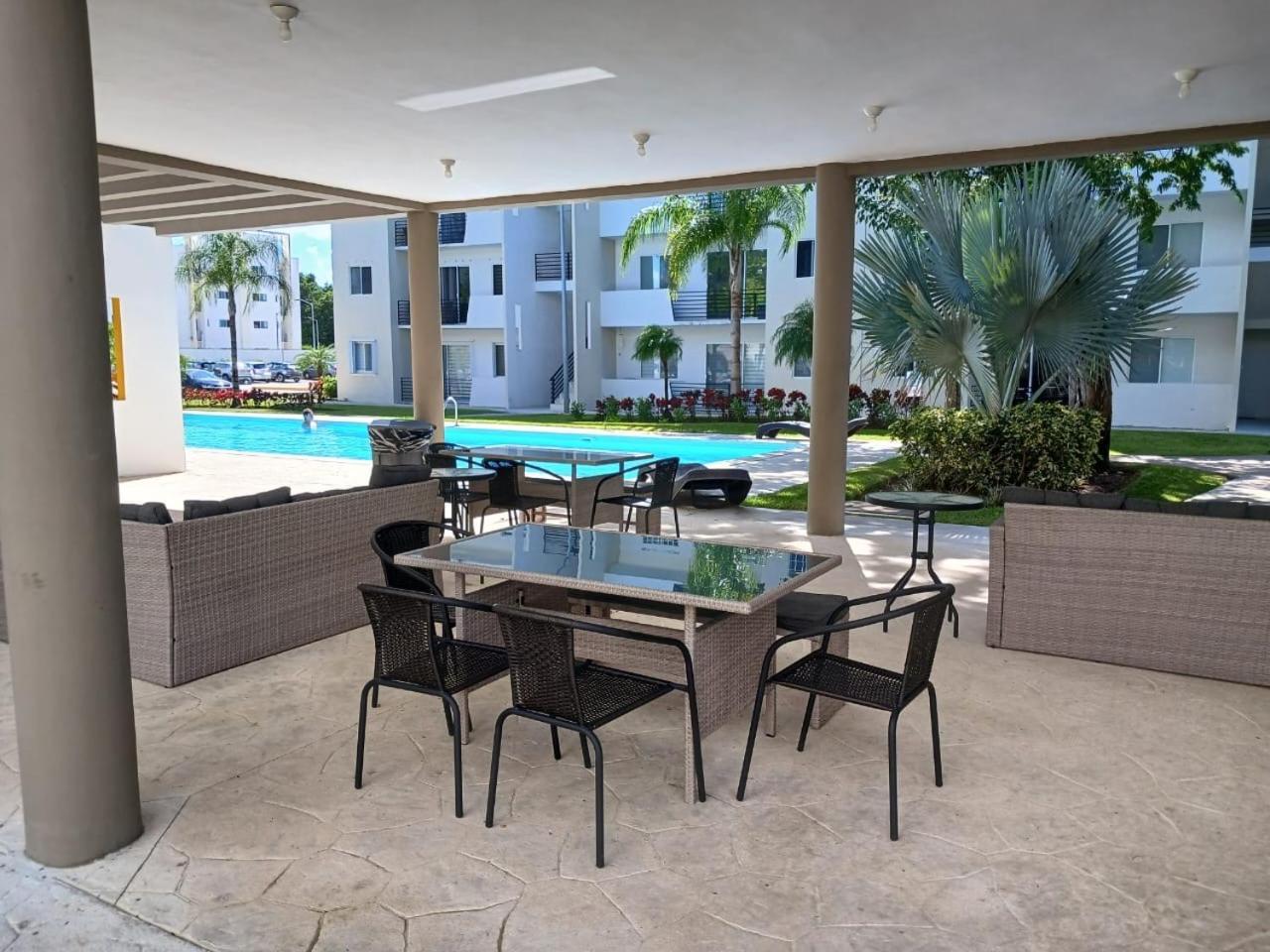 Vive Tus Vacaciones, Depa Nuevo Playa Del Carmen Apartment Luaran gambar